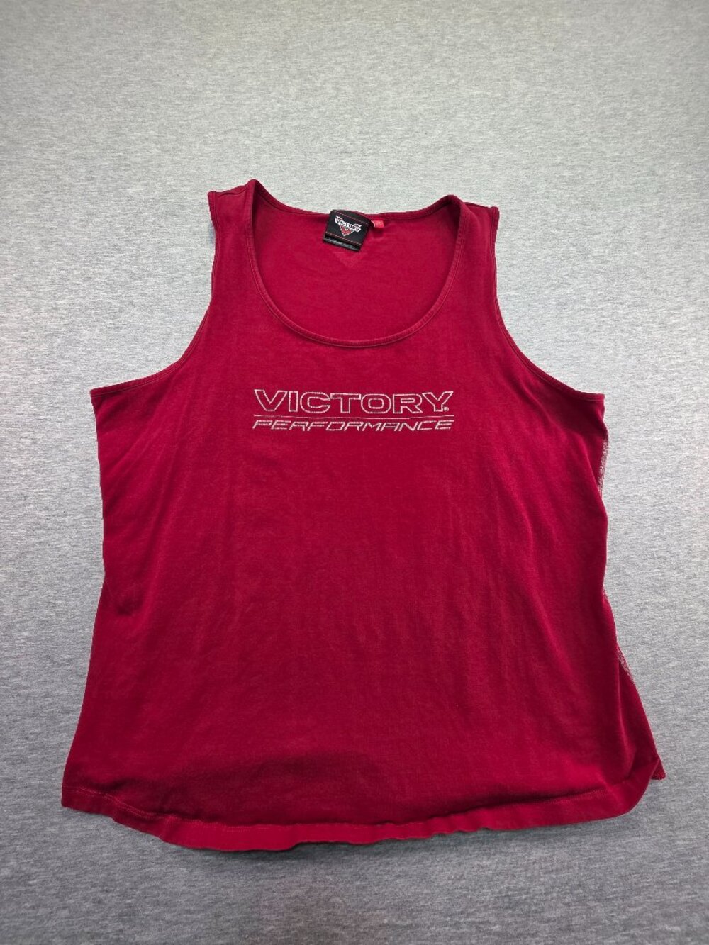 Victory Motorcycles Performance Tank Top Maroon Red Size 2XL